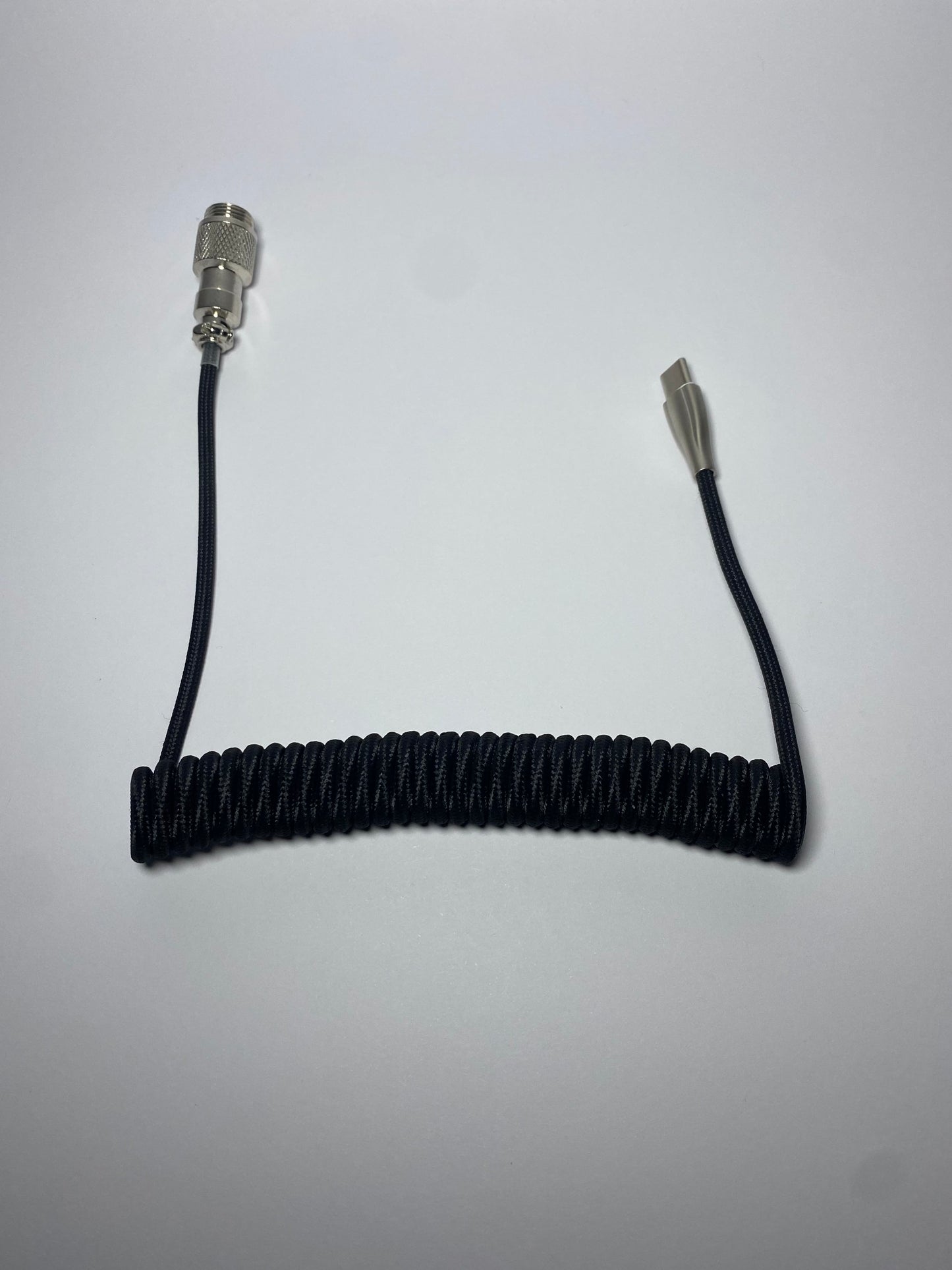 Black Aviator Cable Type C for Keyboard