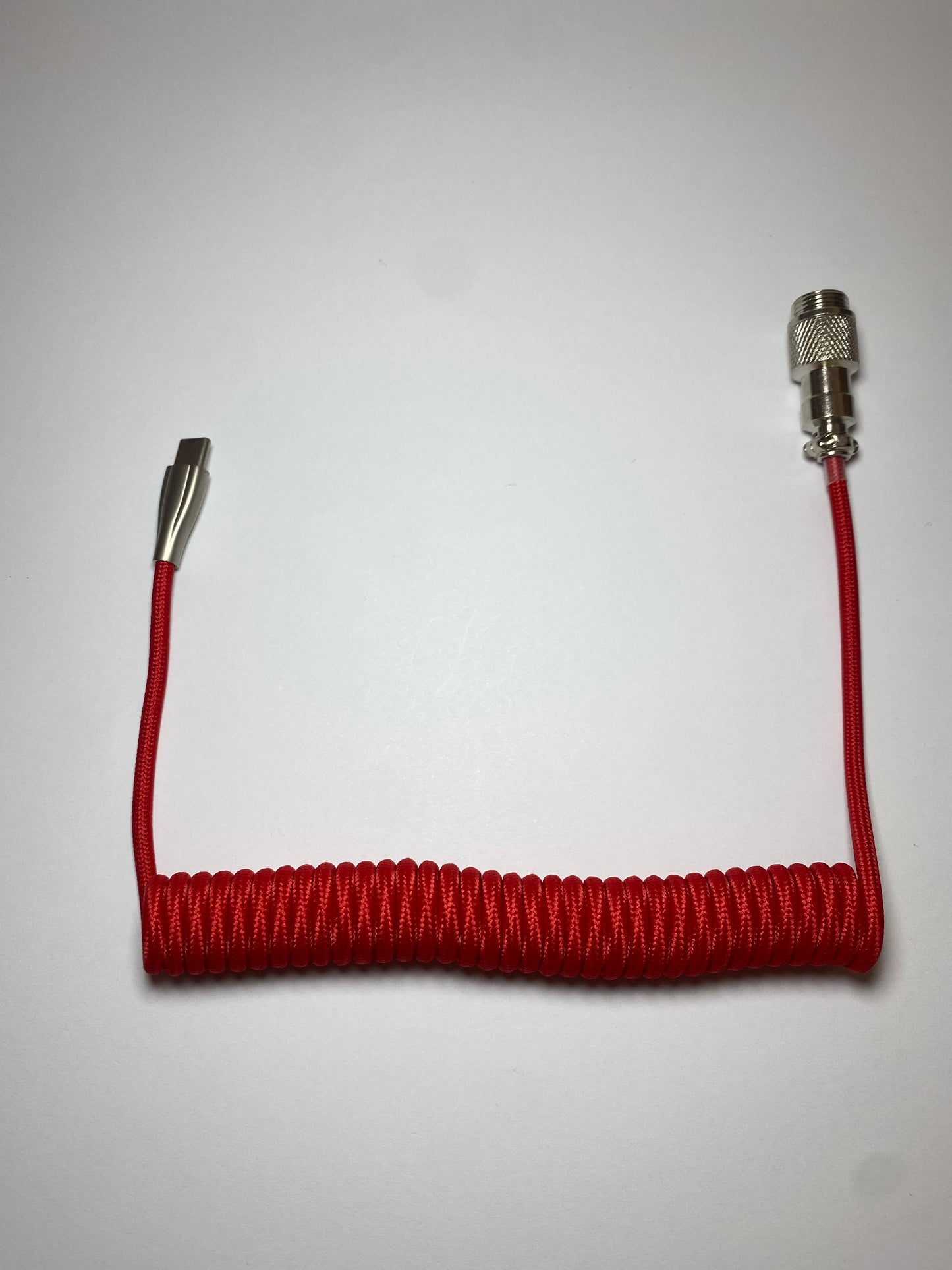 Red Aviator Cable Type C for Keyboard