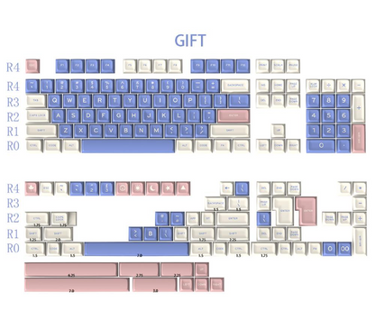 GIFT Keycaps PBT Doubleshot